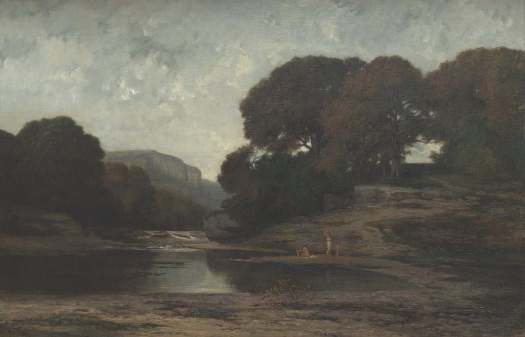 Tancrède Abraham, La Vallée de Cuisance Musée des beauxarts